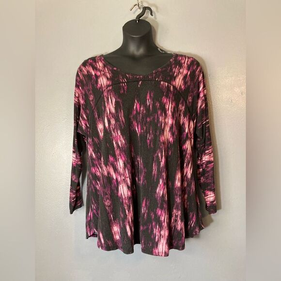 Cynthia Rowley vneck tunic tee - Picture 1 of 6